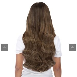 BELLAMI Silk Seam Remy Hair Extensions - Walnut Brown